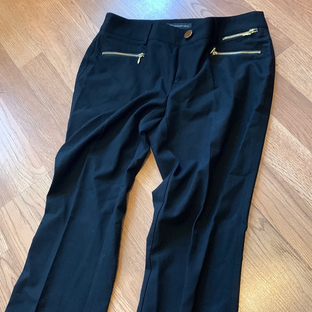 Black suit pants